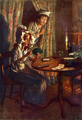 Tableau l'ancienne boutique de curiosités Harold Copping, décoration chambre vintage 60x90cm