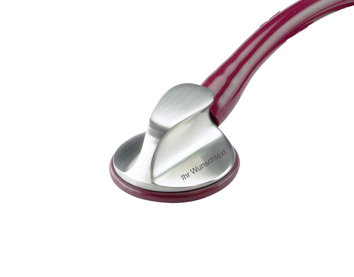 KaWe Stethoskop Top Kardiologie MIT GRAVUR (Bordeaux)