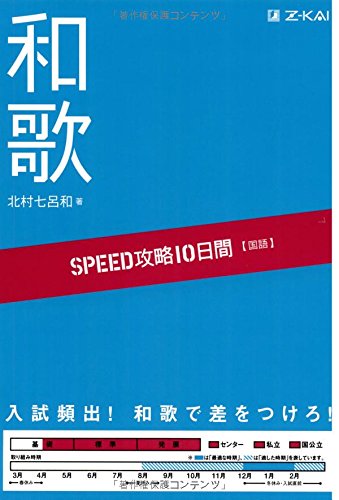 SPEED攻略10日間 国語 和歌