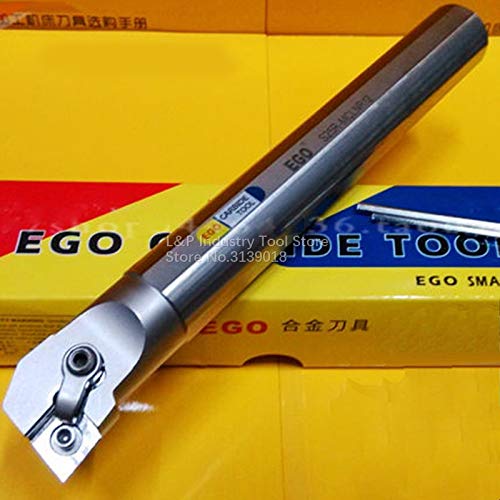 Anncus New Original EGO Anti-Vibration Inner Bore S20Q-MCLNR12 S25R-MCLNR12 S32S-MCLNR12/MCLNL12 Internal Turning Toolholder - (Hole Diameter: S32S-MCLNR12)