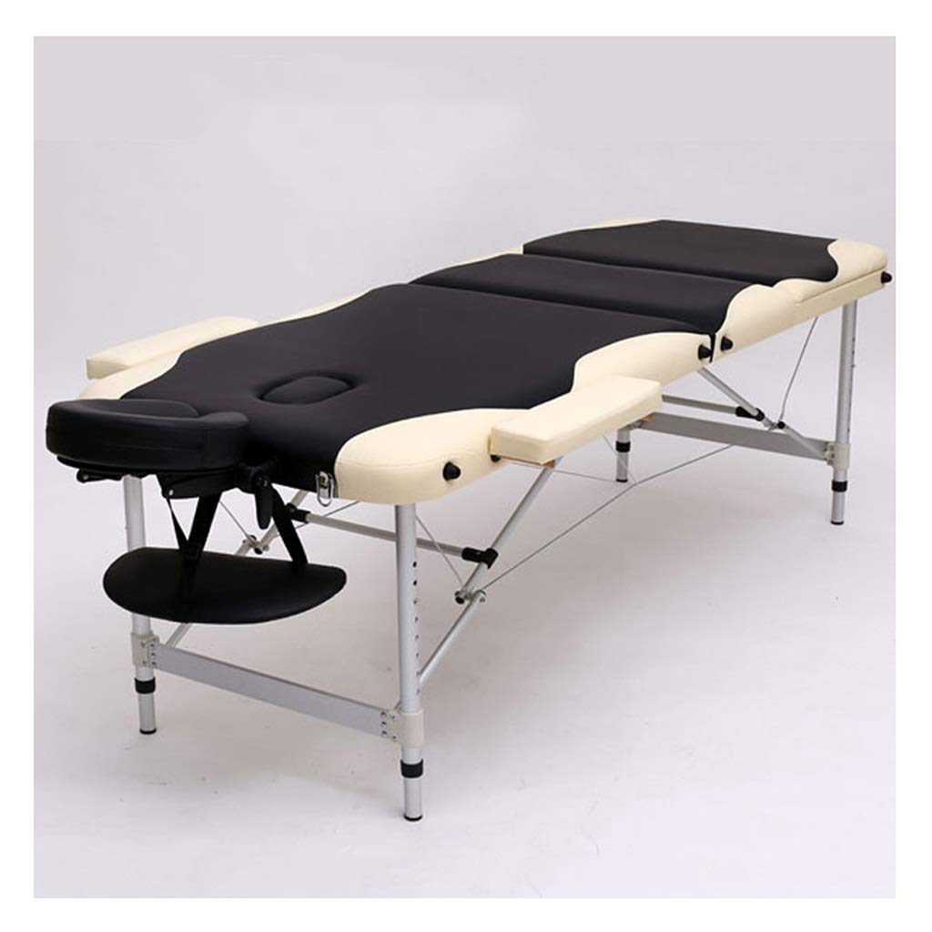 Lettino da Massaggio Pieghevole Professionale per Spa, Lettino Leggero per trattamenti estetici in Centri estetici(B
