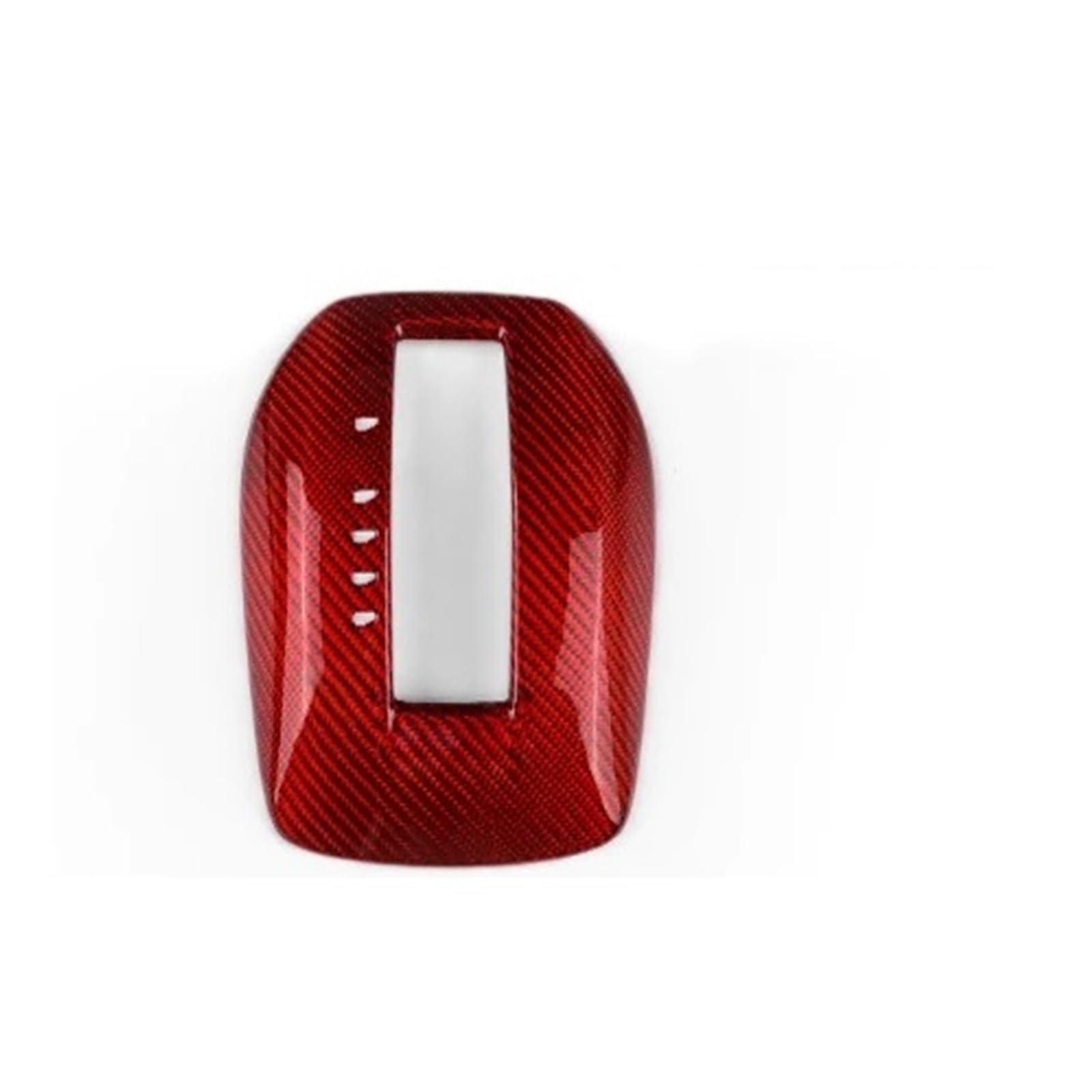 Car Trim Interior for Chevrolet for Camaro 2010-2015 Automatic Interior Trim Car Gear Shift Panel Sticker Interior Mouldings(LHD Inner Red)