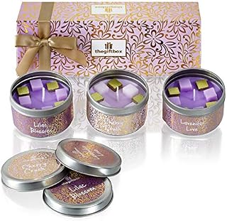 Scented Candles Gifts for Women, Gifts for Mum, Birthday Gifts for her, Mother Gifts, Ladies Gift Set, Birthday Presents (Sweetbell)