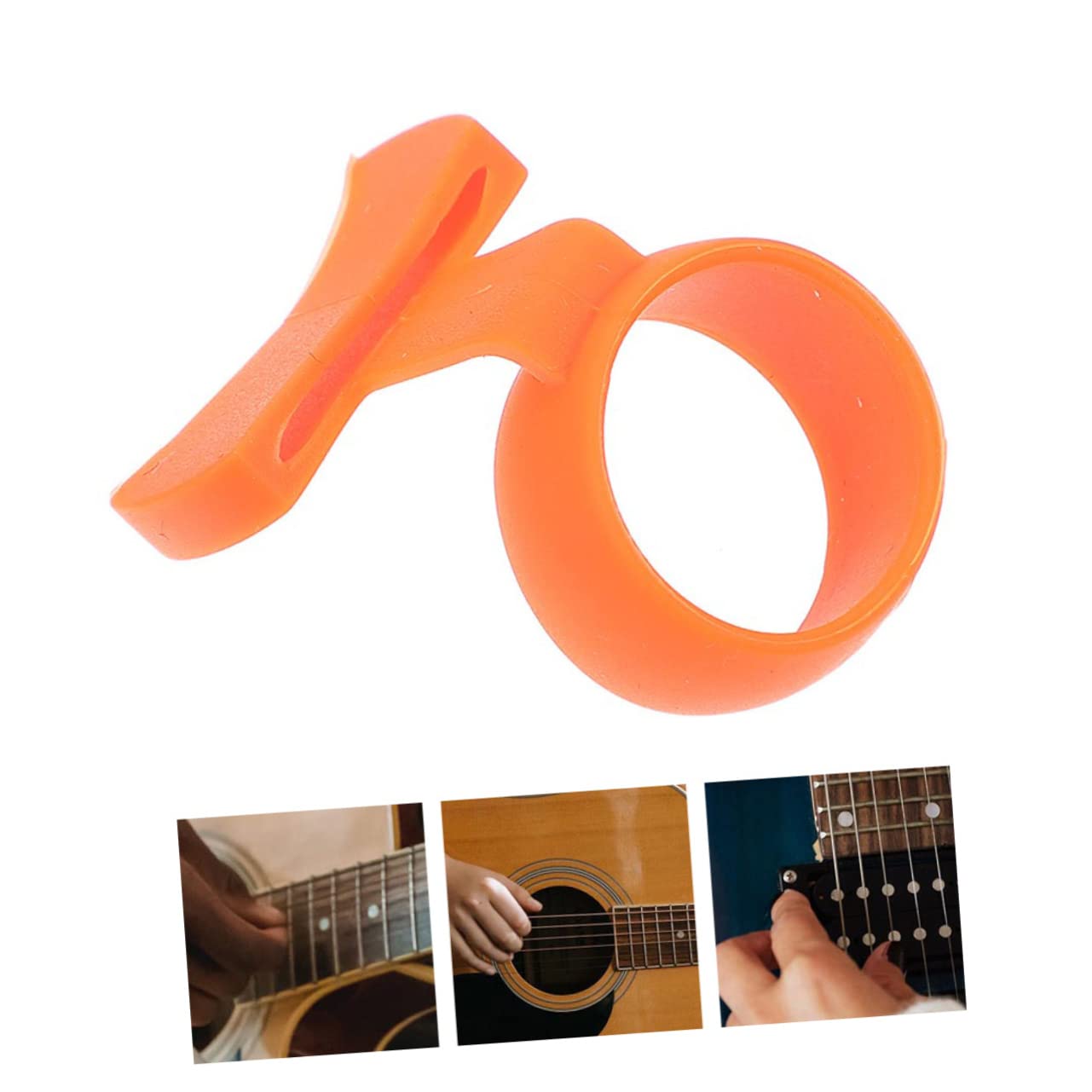 Yardwe 2Pcs Guitar Pick Holder for Electric Acoustic Guitars Compact Design for Durable Lightweight Accessory for Beginners and Musicians