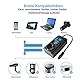 NDDI POWER 150W Auto Wechselrichter 12V DC auf 230V AC Wandler mit 2 USB Port Ladegerät, Laden Sie Ihr Laptop, iPad, iPhone, Tablet Und Mehr