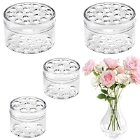 AONAYO 4 Stück Blumenhalter,Ikebana Vase,Blumenigel,Blumen Twister,Blumen Bouquet Twister,Blumenstielhalter,Hanataba,Spiral Ikebana Stielhalter Für DIY Blumenhalter Blumenarrangement Halte Blumen