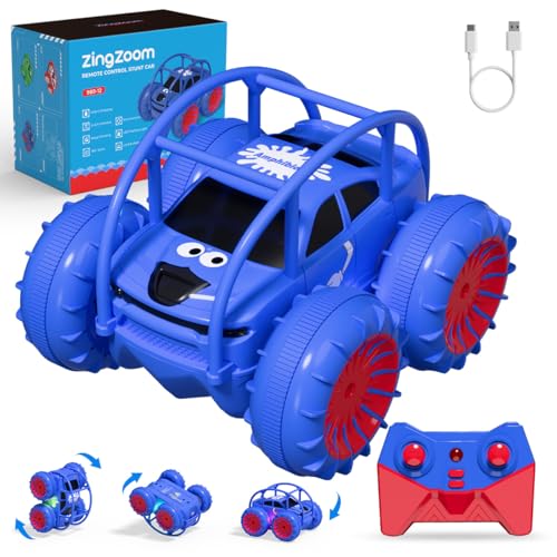 Remote Control Car, Fast Direct Charging RC Cars Amphibious 360°