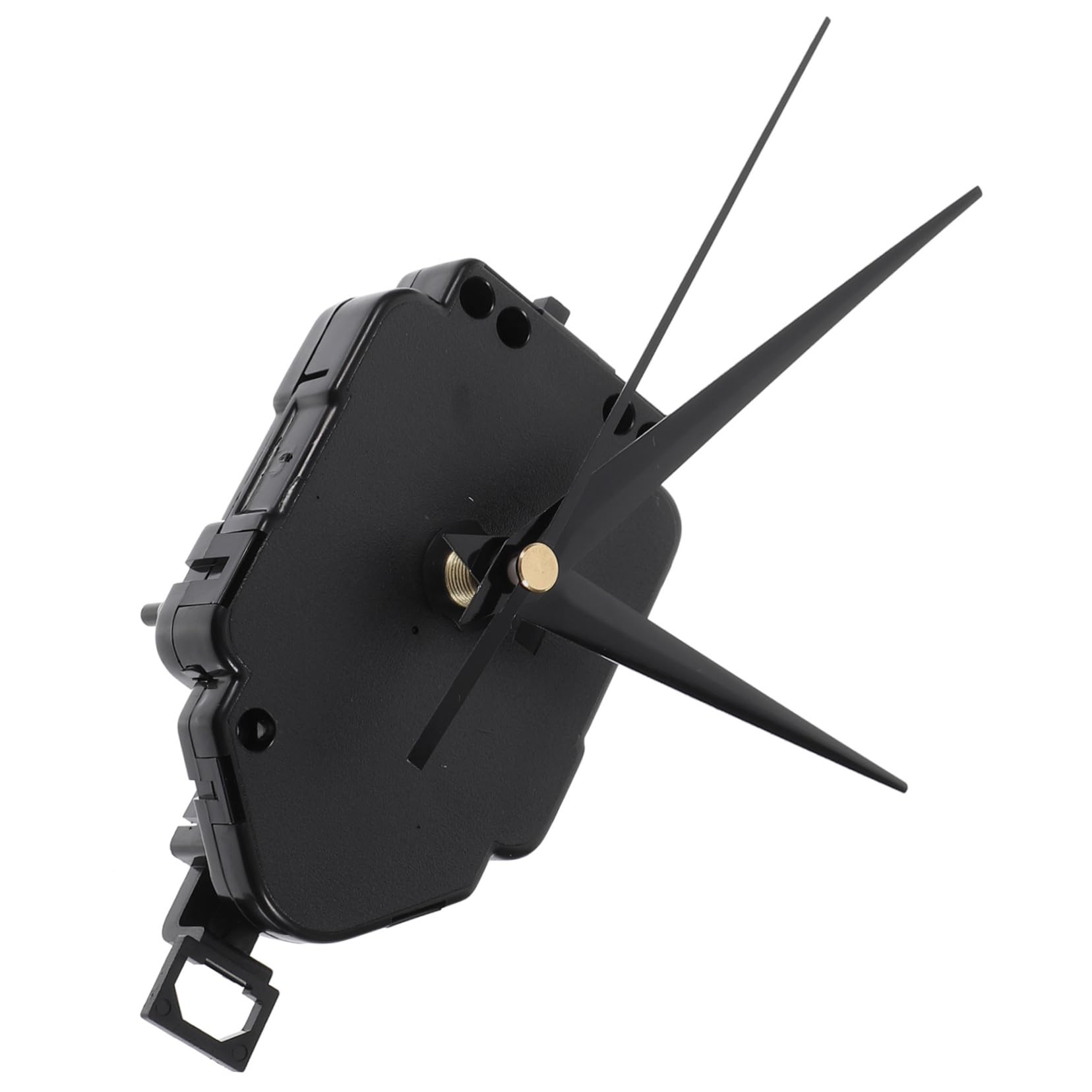 NUOBESTY 4 Sätze Wanduhrwerk-Set Digitale Wanduhr kleine Uhrzeiger Hände Uhrwerk mit Langer Welle für groß Pendeluhrwerk selber Machen Uhrzubehör Uhr Reparatur Teile Plastik