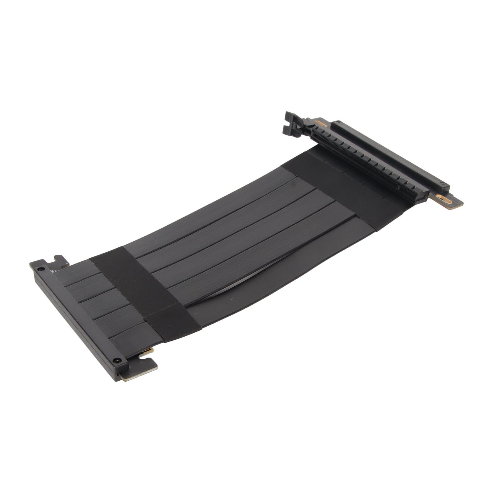 Zunate Cavo Riser PCIE 4.0 X16 |Extender GPU da 128 Gbps per 4090 7900 XT, Flessibile a 180 Gradi su Entrambi i Lati, Schermatura EMI (50 cm)