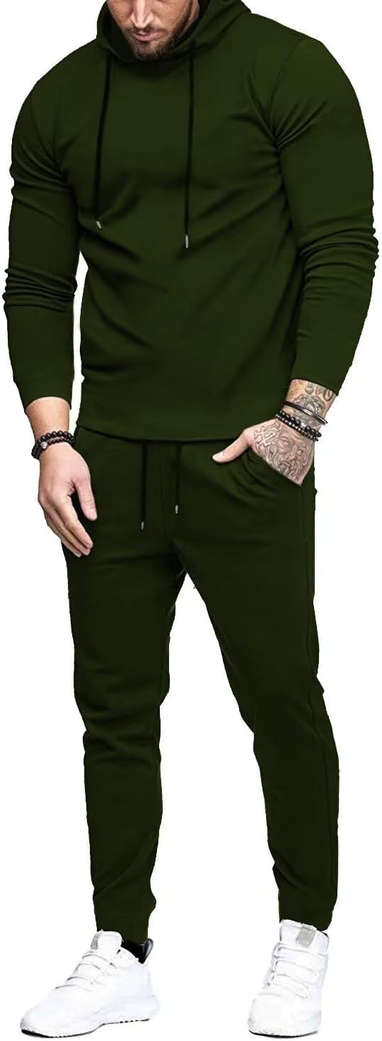olive tracksuit mens