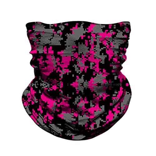 Airzir Camo Outdoor Motorcycle Face Mask, Breathable Seamless Tube Dust-Proof Windproof UV Protection Motorcycle Bicycle ATV Face Mask for Motorcycling Cycling Hiking Camping Climbing Fishing Hunting