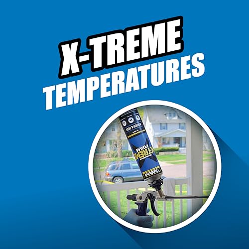 Image of Titebond X-TREME Window & Door Foam 12 Oz. - High-Yield Polyurethane Sealant, Gap Filler, AAMA 812 Compliant, Low-Pressure, Resists Moisture - 8531