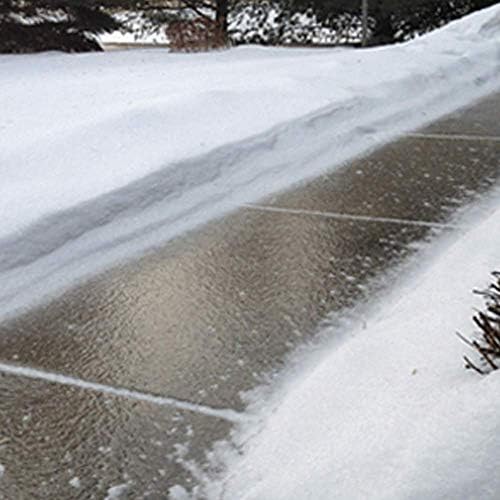 GroundMaster White Rock Salt - No Mess Grit for Defrosting Snow and Ice from Roads, Pathways, Driveways (1kg)