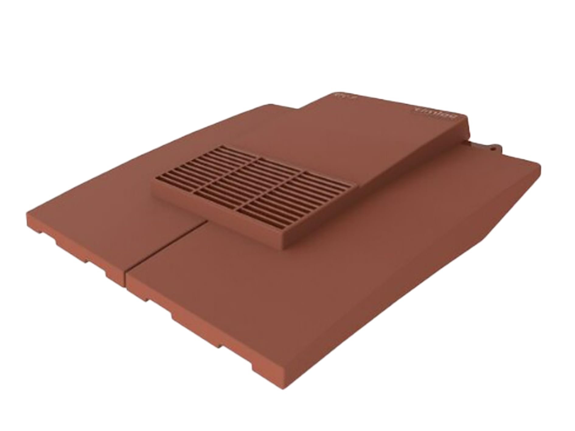Timloc Plain Tile Roof Vent RTV-PGR Roofing Slate Ventilation (Red)