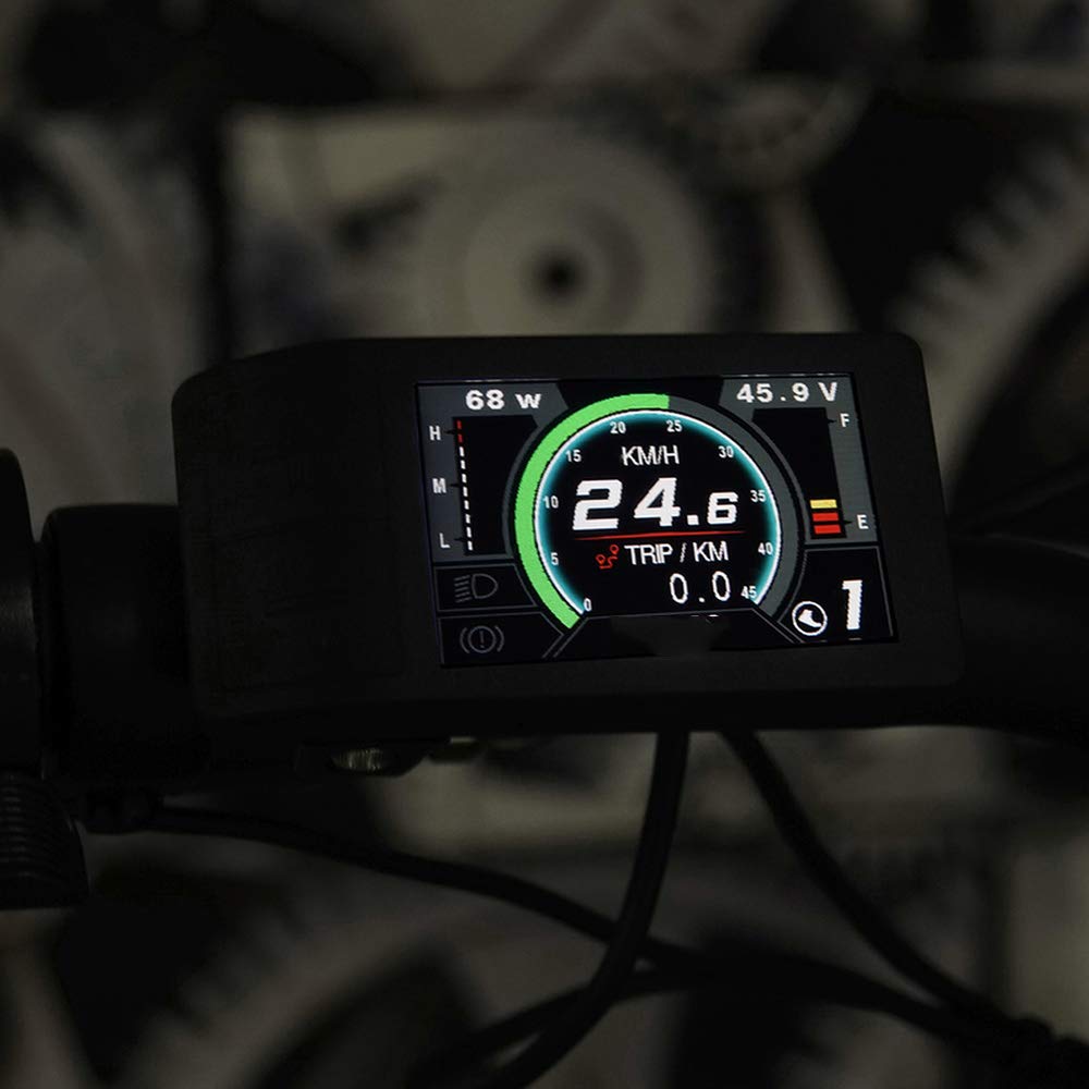 Ebike wyświetlacz LCD komputer rowerowy 500C P850C 860C 750C-ble Bafang DPC18 do roweru elektrycznego silnik środkowy BBS01 BBS02 BBSHD wyświetlacz silnika piasty