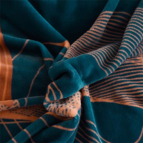 Housse de couette flanelle douillette ensemble de lit chaud et moelleux - 5