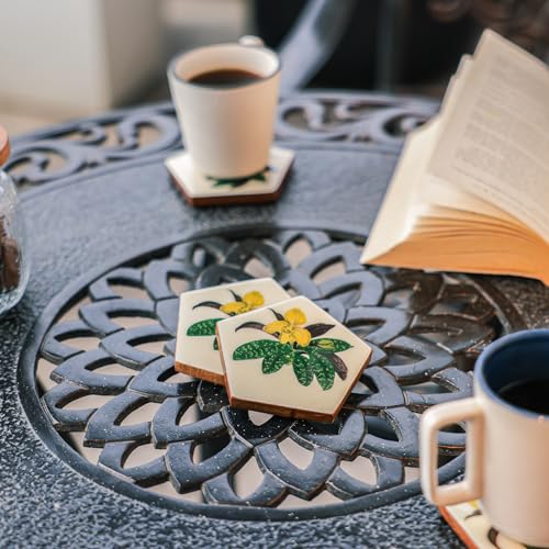 Image of Penta Bloom Coaster (Set of 4)