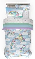 Vista 89 de Franco Bratz Fashion Bedding - Juego de edredón y sábanas súper suaves de 7 piezas con funda, tamaño Queen, (producto 100% oficial)