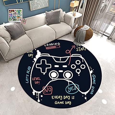 Alfombra PEIHUODAN Gaming Antideslizante Lavable Cover