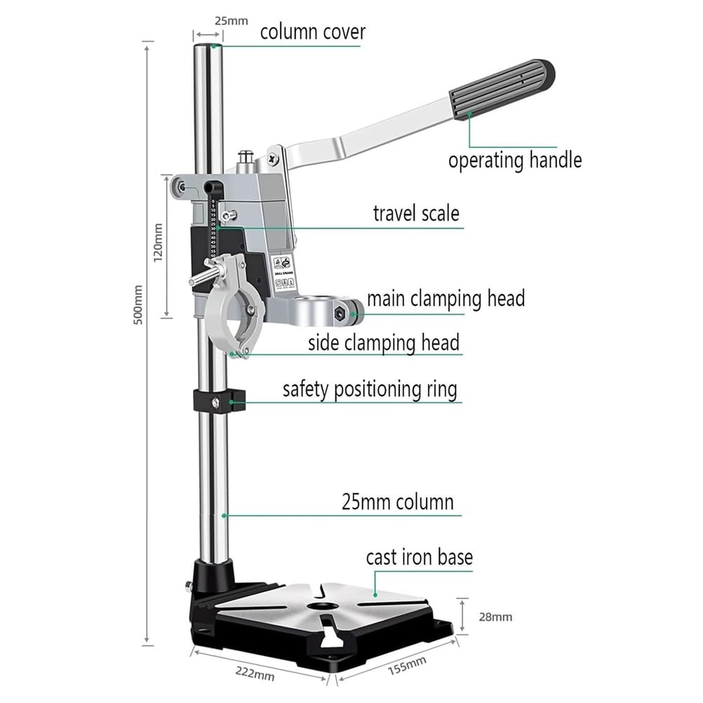 Máquina Cortadora De Botellas Eléctrica, Cortador Botellas De Vidrio 72 W con Base Antideslizante, Escala Carrera De 0-60 Mm Y Velocidad De 5000-8000 RPM Ajustable, para Macetas