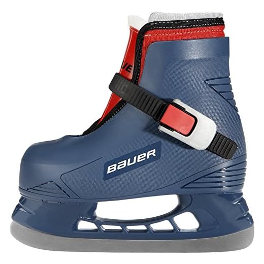 Bauer LIL Angel Champ Skates, Blue, 8-9