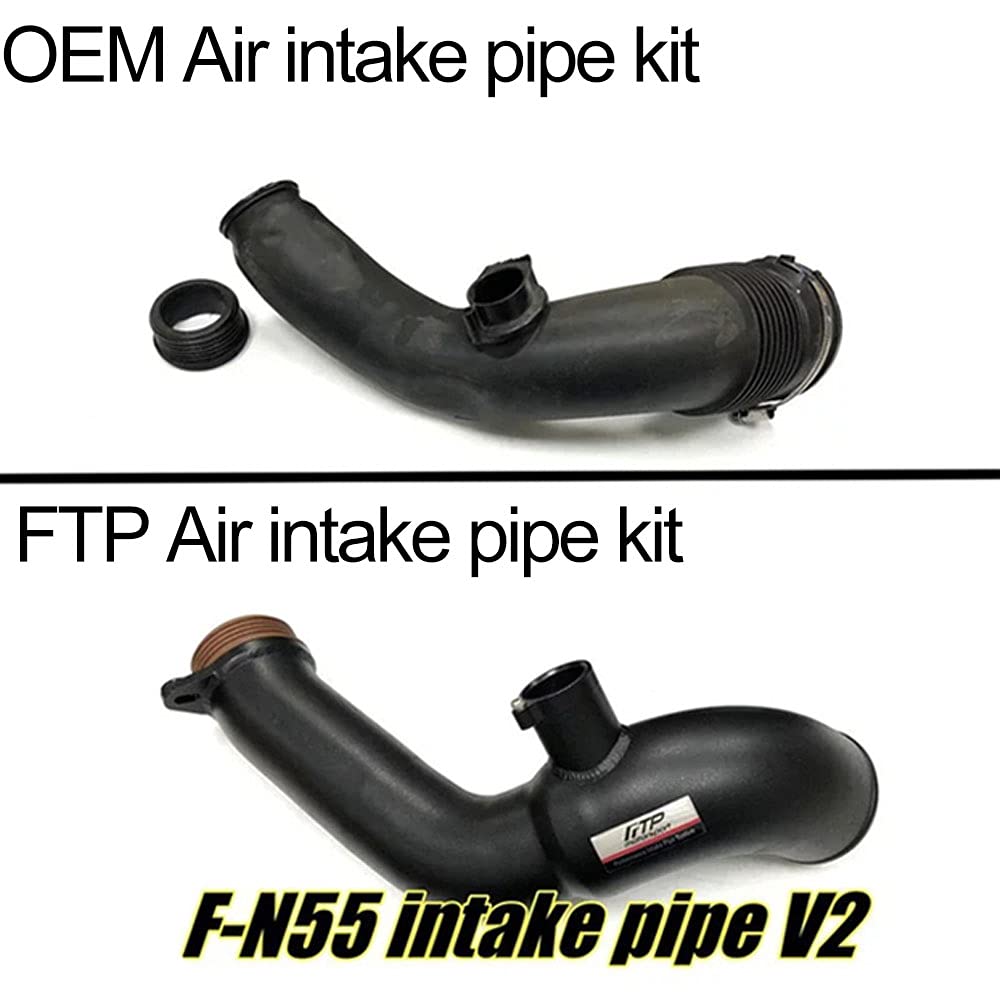 Amazon | FTP アルミ製 エアインテークパイプキット ブラック F20 F22