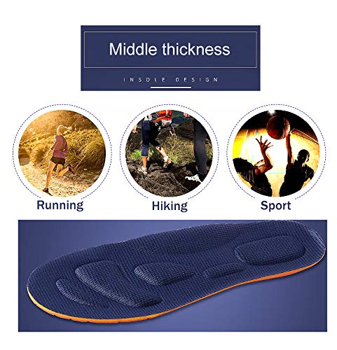Plantillas de masaje para zapatos, absorbentes de impactos, unisex miniatura 7