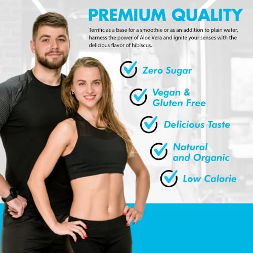 Miniatura 3 de Yes You Can! Mezcla de bebida orgánica de aloe vera, polvo súper verde, polvo de bebida energética, infusión de jugo de aloe puro, superalimentos