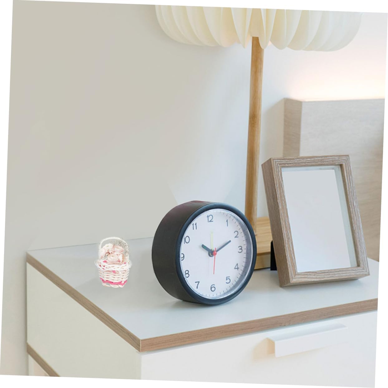 ERINGOGO 4sets 15pcs Mini Woven Baskets Rattan Flower Baskets for Photography Props Desktop Organization Handheld Storage Stylish Home Decor 15pcs*4