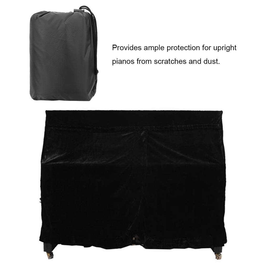 Housse imperméable pour piano droit, protection contre poussière et soleil, tissu pour appareil électrique, 153x35x110 cm