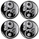 ✔ PROFESSIONELLE QUALITÄT - Die Aufkleber bestehen aus hochwertigem Vinyl - Made in Germany. Die Beschichtung besteht aus 3D-Kunstharz mit 100 Prozent UV-Schutz. Unsere Aufkleber vergilben nicht in der Zeit, als die Mehrheit. Sie können auf jede saubere und ebene Oberfläche aufgetragen werden. Die Aufkleber können mehr als 8-10 Jahre halten, wenn sie richtig angebracht werden.