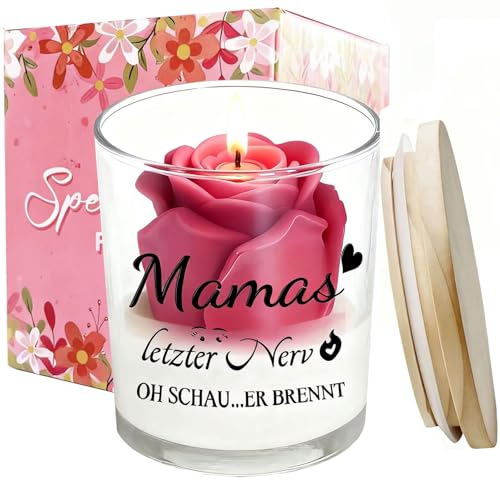 Muttertagsgeschenk Geschenke für Mama Geschenk Lavendel Duftkerze Geburtstagsgeschenk für Mutter Mama zum Muttertag Geburtstag Valentinstag Geburtstagsgeschenk Ostergeschenk Mutter