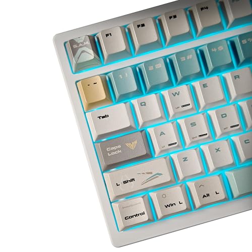 Keycaps PBT opaque Sam Mech au profil Cherry pour une frappe premium