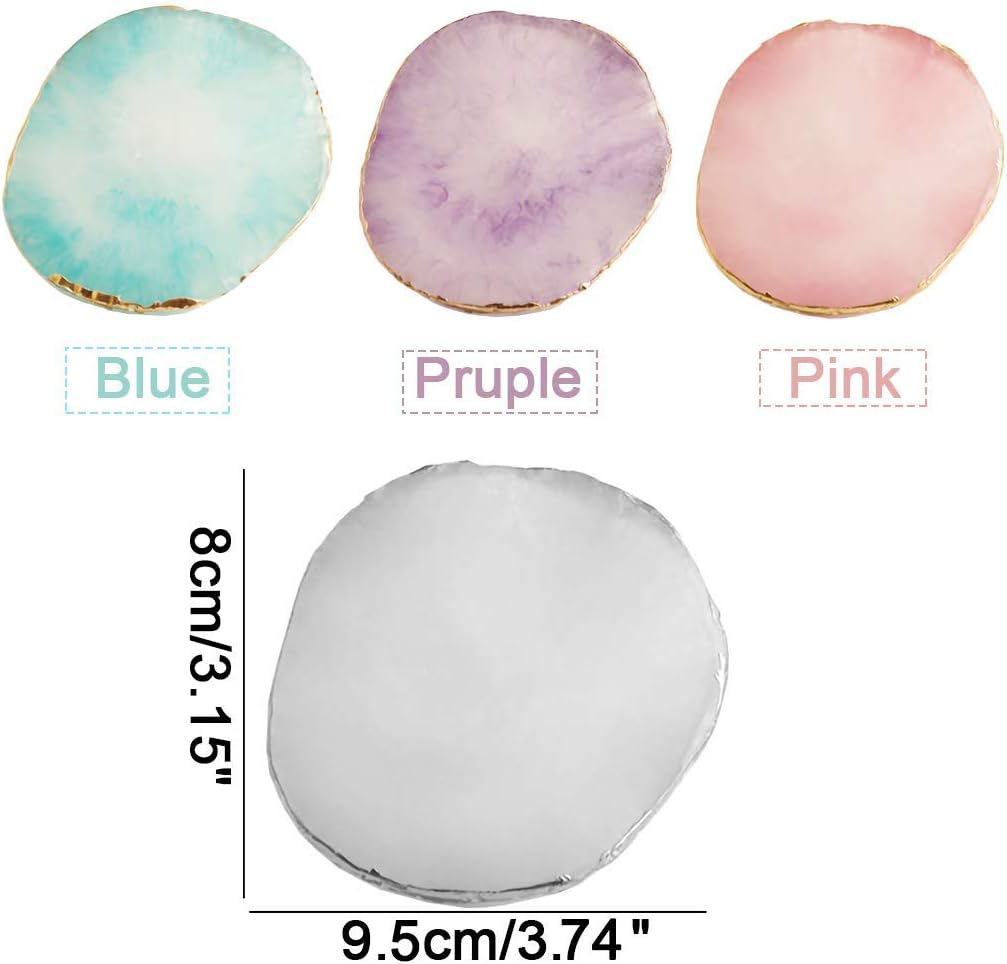 Amazon Forest ネイルアートパレット 天然樹脂ストーンネイル ジェルネイル パレット 両面パレット ディスプレイ アートプレート ミキシングパレット ネイル パレット マニキュアツール ピンク Forest ネイルアートパーツ 通販