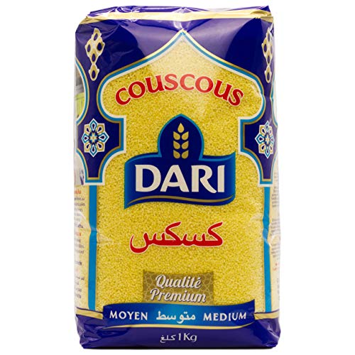 Dari - Premium Couscous Mittel - Kuskus aus Marokko in 1 kg Packung