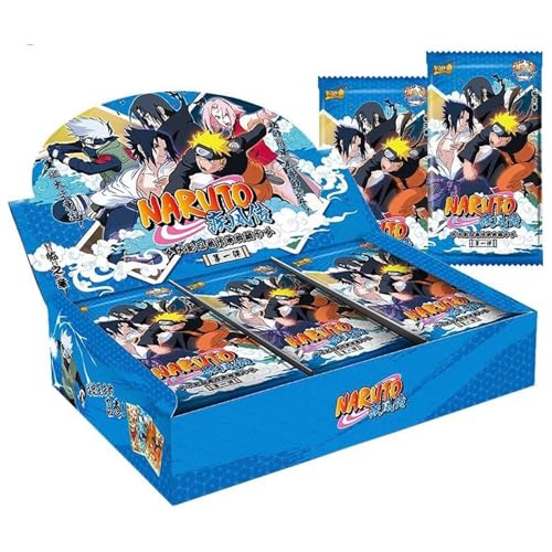 Gwrtozx NarutoNinja Cards Booster Box: 36 Packs (180 Cards) - Official Anime TCG CCG Collectable Playing/Trading Card Pack