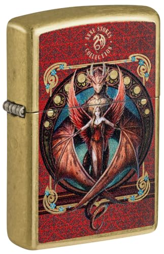 Encendedor Zippo modelo Mythical clásico de latón miniatura 1
