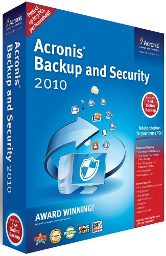 Preisvergleich Produktbild Acronis Backup and Security 2010 [Import]