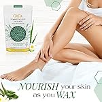 GiGi Hard Wax Beads for Sensitive Skin – Nourishing Aloe, Wax Beads for Hair Removal, Perfect for Face, Body, Bikini, Brazilian Waxing, 14 oz - Image 2