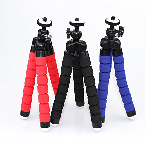 LIBERTY Blue Portable Flexible Tripod Holder Mini Mount Stand Tripod