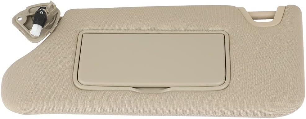 ROADFAR Car Sun Visor fit for 2013-2018 for Nissan Altima Left Driver Side Tan Visor Assembly for Car Replacement (with Sunroof)