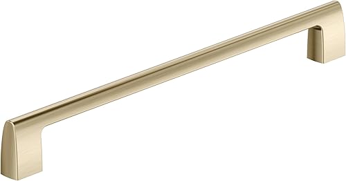 Amerock Riva 12 inch (305mm) Center-to-Center Golden Champagne Appliance Pull, B
