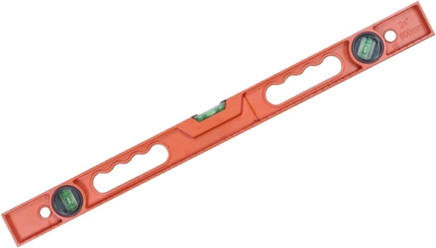 1pc 800mm Magnetic Spirit Level Ruler High Precision Solid Cast Aluminum Horizontal Ruler High Bearing Balance Ruler(600mm)