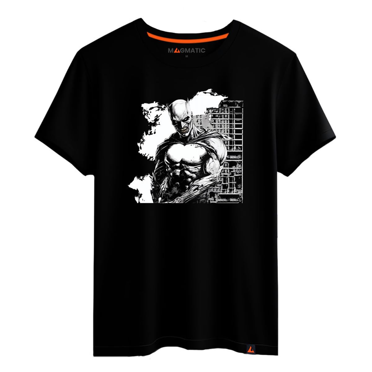 Magmatic - "Black Knight Comics T-Shirt, for Men Unisex Child, Zombie Collection Premium Black T-Shirt 100% Cotton, Superhero Gift, Vigilantes for Men Comics Fan