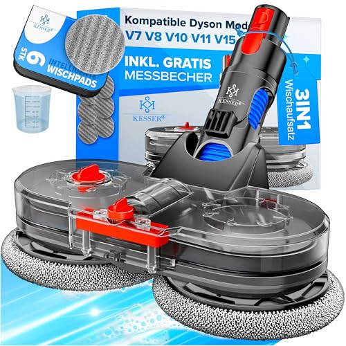 KESSER® Wischaufsatz für Dyson V7/V8/V10/V11/V15...