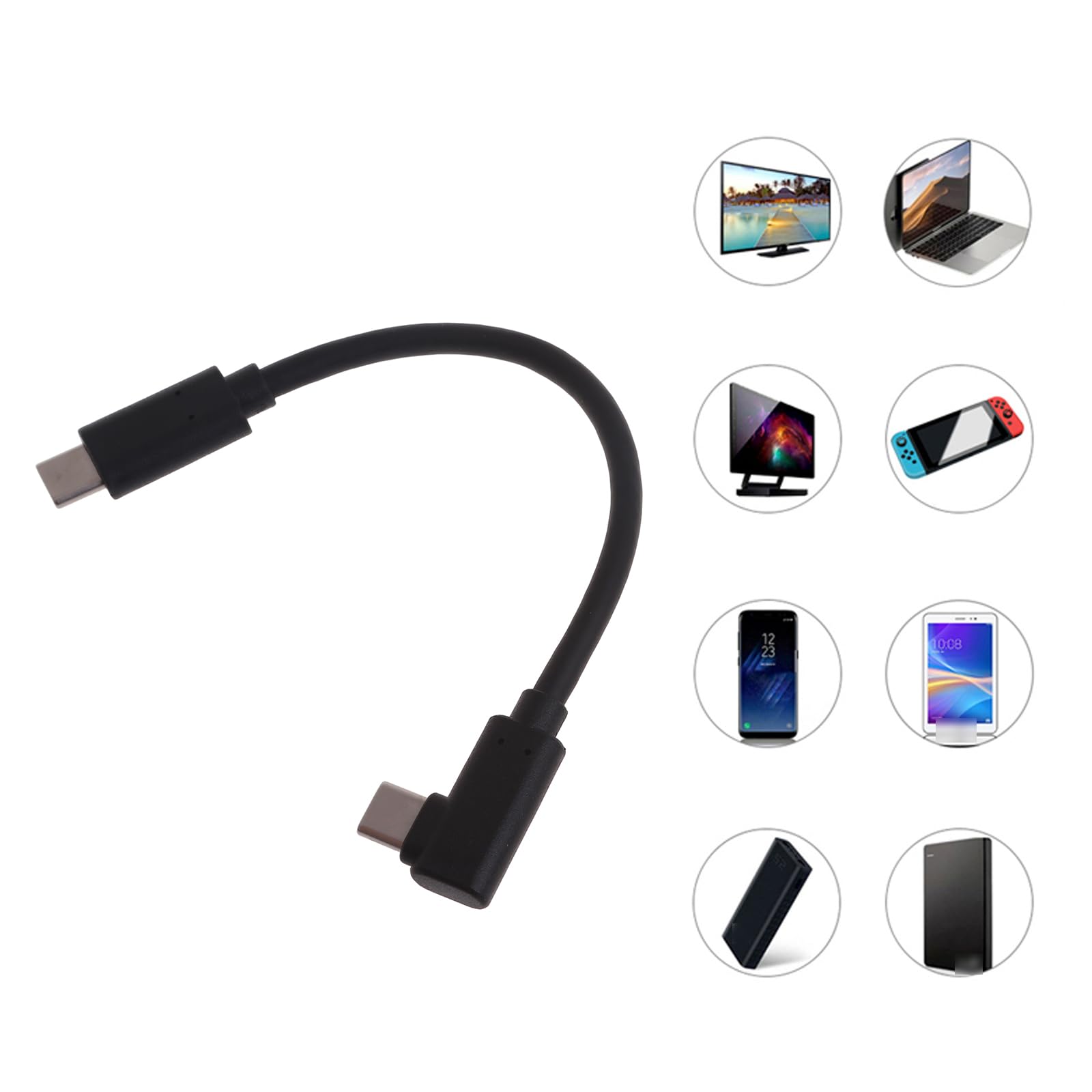 Amazon.co.jp: タイプ C からタイプ C ケーブル 100 ワット 1 パック