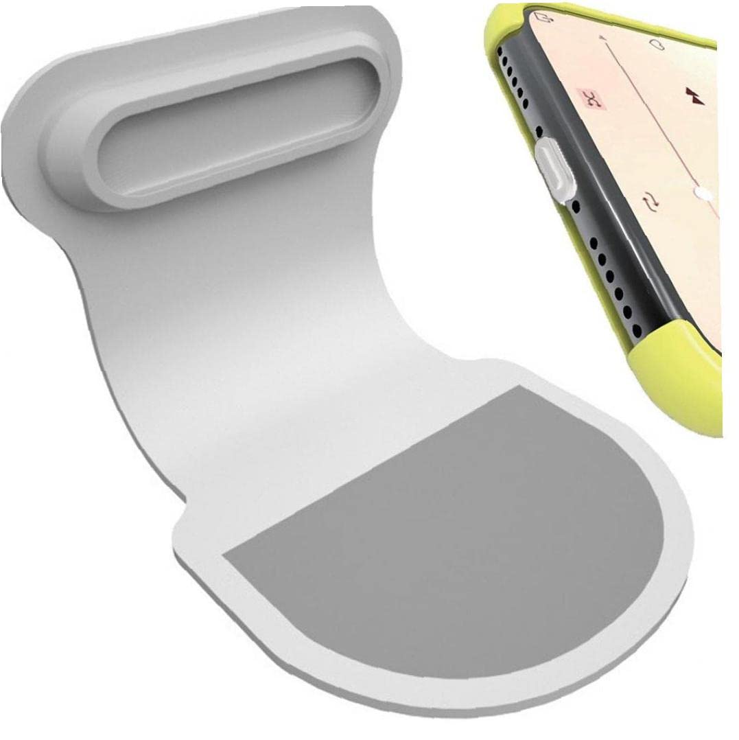 Vepoty White Silicone Phone Dust Plug Charging Port Type-C Dust Plug Usb Charging Port Protector Dustproof Cover