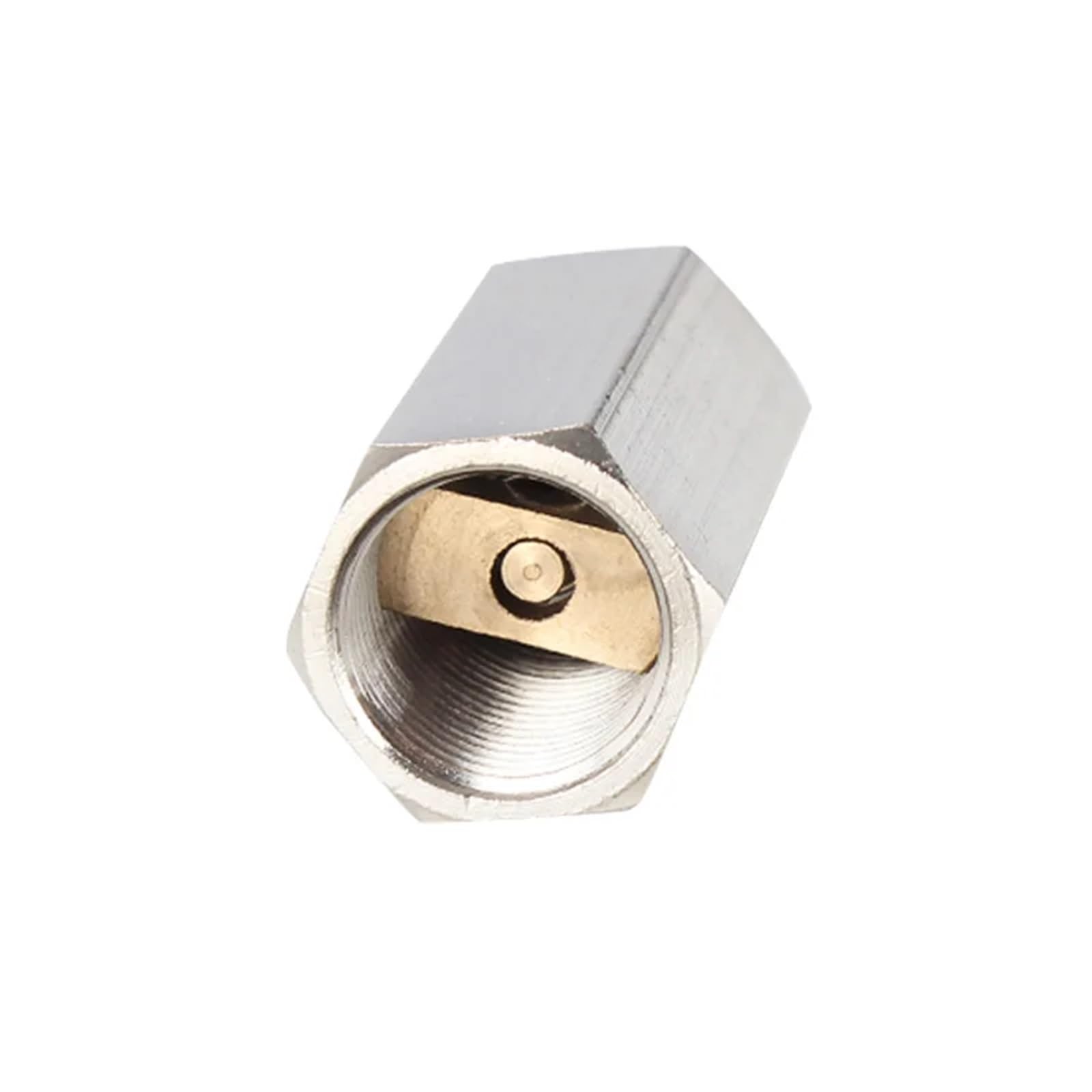 1 valvola di ritegno pneumatica da 1/8", 1/4", 3/8", 1/2", in ottone, valvola di non ritorno per aria, acqua, olio, gas (1-2)