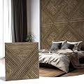 Acoustic Panels Sound Absorbing, 23.6×23.6 Inch 6 Pcs, Acoustic Wall Panels for Medium to Large Rooms, Decorative Sound Treatment for Echo Reduction in Home Offices, Bedrooms & Recording Studios