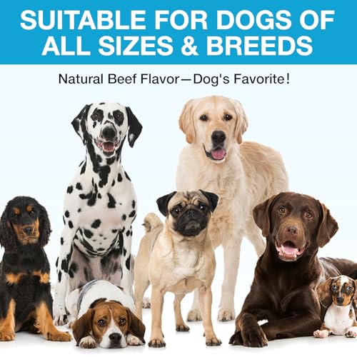 Gelenkergänzung für Hunde 60ml - Flüssigtropfen für Seniorenhunde mit Glucosamin | Natürliche Schmerzlinderung & Unterstützung für Hüfte & Gelenke | Reduziert Entzündungen & Steifheit | Rindfleischges